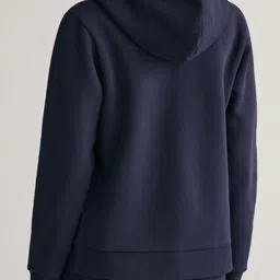 GANT Hooded Front Open Sweatshirt image 3