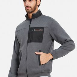 Octave Mock Collar Front-Open Sweatshirt image 4