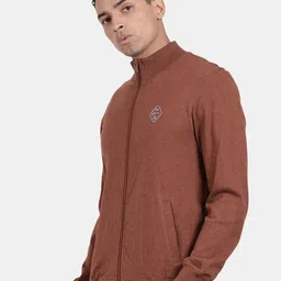 t-base Mock Neck Front-Open Sweatshirt image 4