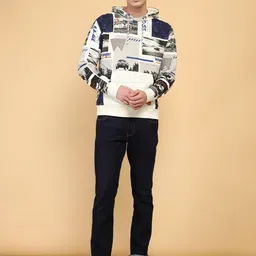 Wrangler Graphic Printed Hooded Cotton Sweatshirt-image-25