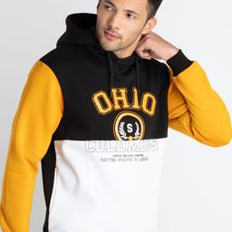 Status Quo Colourblocked Hooded Pullover-image-72