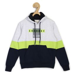 Alan Jones Boys Colourblocked Hooded Pullover-image-63