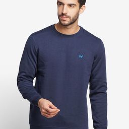 Wildcraft Men Navy Blue Sweatshirt-image-52