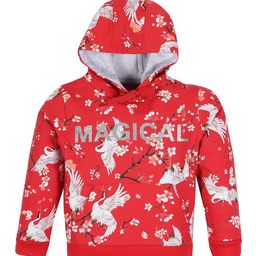 PLUM TREE Girls Red Printed Sweatshirt-image-19