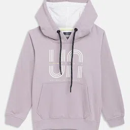 Octave Boys Purple Printed Hooded Sweatshirt-picture-34