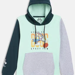 Octave Boys Printed Hooded Fleece Sweatshirt-image-11