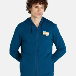 Puma Men Slim Fit Hooded Track Sweatshirt-picture-52