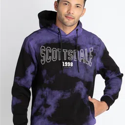 Status Quo Alphanumeric Printed Hooded Sweatshirt-image-34
