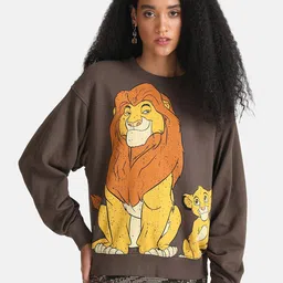 Kazo Women Printed Long Sleeves Sweatshirt-image-54