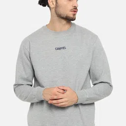GRIFFEL Men Round Neck Long Sleeves Sweatshirt-picture-31
