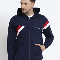 Kalt Men Navy Blue Sweatshirt-image-95