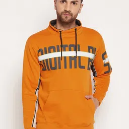 Duke Men Yellow Printed Sweatshirt-image-64