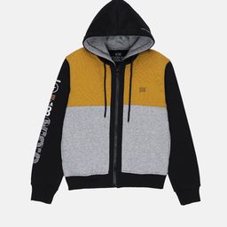 Status Quo Boys Mustard Colourblocked Sweatshirt-9