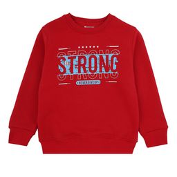 PROTEENS Boys Maroon Printed Sweatshirt-48