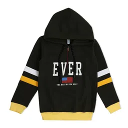 earth conscious Boys Olive Green Printed Fleece Hooded Sweatshirt-image-78