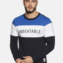Steenbok Colourblocked Cotton Sweatshirt-picture-18
