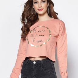 Sera Women Pink Printed Sweatshirt-picture-34