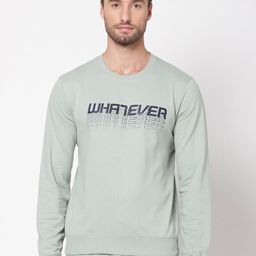 R&B Men Green Printed Sweatshirt-picture-34