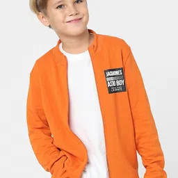 Jack & Jones Junior Boys Orange Sweatshirt-picture-10