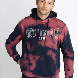 Status Quo Typography Printed Hooded Cotton Pullover Sweatshirt-image-96