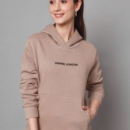 GRIFFEL Women Printed Hooded Sweatshirt-picture-56