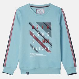 Monte Carlo Boys Blue Printed Sweatshirt-image-18
