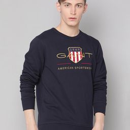GANT Men Black Cotton Sweatshirt-image-58