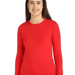 DYCA Round Neck Long Sleeves Cotton Pullover Sweatshirt-image-8