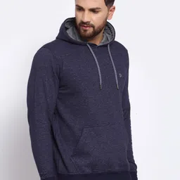 SPORTO Men Navy Hooded Sweatshirt-image-43