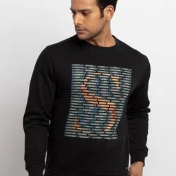 Status Quo Men Black Printed Sweatshirt-image-95