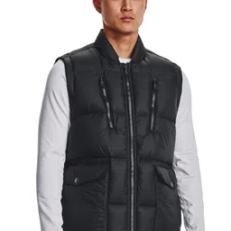UNDER ARMOUR Cold Gear I Down Vest Sleeveless Puffer Jacket-image-11