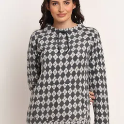 Kanvin Women Printed Sweatshirt-image-92