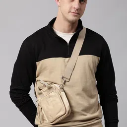Dennis Lingo Men Colourblocked Sweatshirt-image-31