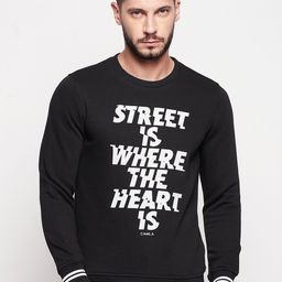 CAMLA Men Typography Printed Sweatshirt-picture-28