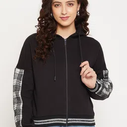 CAMLA Women Black Sweatshirt-picture-3