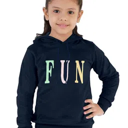 FUNKRAFTS Girls Printed Hooded Sweatshirt-22