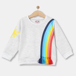 R&B Girls Printed Round Neck Long Sleeves Sweatshirt-picture-41