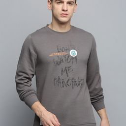 SHOWOFF Typography Printed Pullover Sweatshirt-picture-1