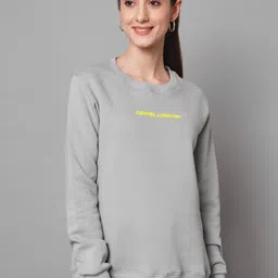 GRIFFEL Round Neck Printed Sweatshirt-image-31