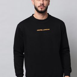 GRIFFEL Men Green Printed Sweatshirt-image-32
