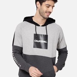 R&B Men Grey Colourblocked Sweatshirt-picture-37