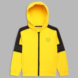 Antony Morato Boys Yellow Hooded Sweatshirt-image-77