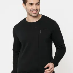Sweet Dreams Men Black Solid Sweatshirt-image-42