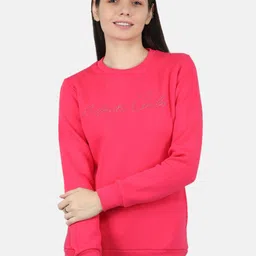 Monte Carlo Embellished Round Neck Pullover Sweatshirt-image-82