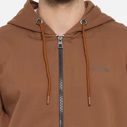 GRIFFEL Men Long Sleeves Front-Open Sweatshirt image 2