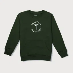 Palm Tree Boys Printed Cotton Sweatshirt-picture-19