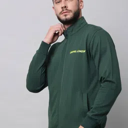 GRIFFEL Men Peach-Coloured Sweatshirt image 2
