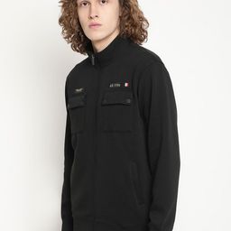 Octave Mock Collar Front-Open Sweatshirt image 2