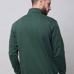 GRIFFEL Men Peach-Coloured Sweatshirt image 5