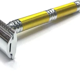 DOUBLE EDGE BRASS SAFETY RAZOR (T108-CC) CLOSE COMB, Men-23